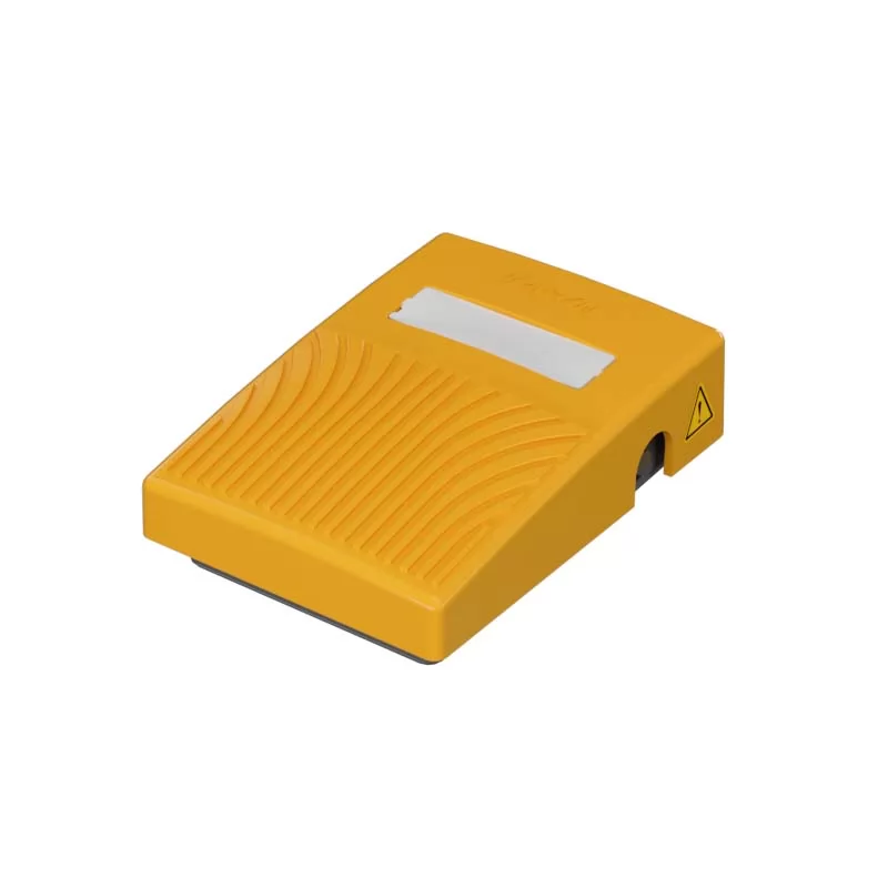Emergency stop vs foot stop switch