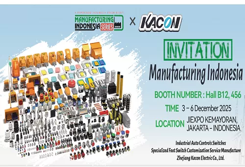 Zhejiang Kacon Electric at Manufacturing Indonesia 2025